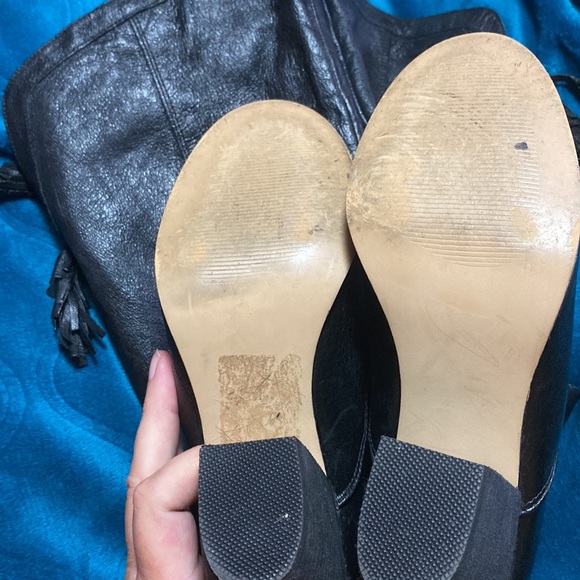 Steve Madden Long Black Boots - Picture 5 of 9